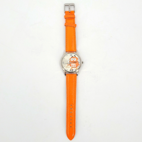 M&M"s 1orange 1red 1blue 2008 watches Mars collector's cute chocolate lovers - Picture 2 of 9